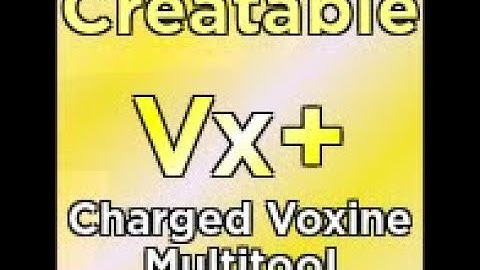 Obtaining the Charged Voxine Multitool! (voxel venture)