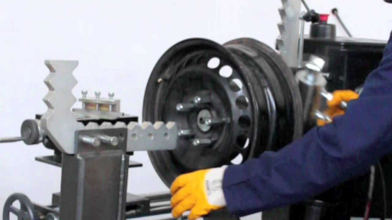 wheel repair us rim repair equipment YouTube