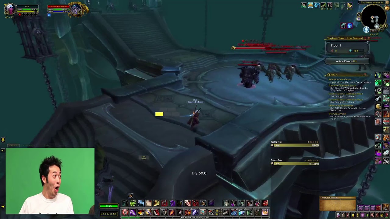 Layer 6 Shadowlands Solo (Outlaw Rogue gameplay) YouTube