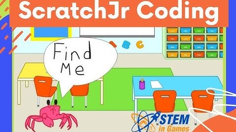 ScratchJr Coding Lesson 11 | Hide & Seek | Free Coding | How to code | Beginner Programming Lesson