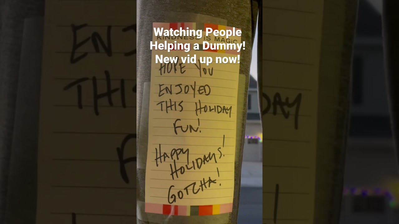 Awesome Christmas lights prank! Full vid on my page now! 14mil views on