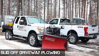 We Got The F250 Stuck Plowing Snow! | Snow Plowing Vlog by Carson Schifsky 18,048 views 3 years ago 13 minutes, 55 seconds