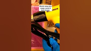 🔥Soap equipment for shrink wrapping! #shorts #shortsfeed #unboxing #soapcutting #soap #diy