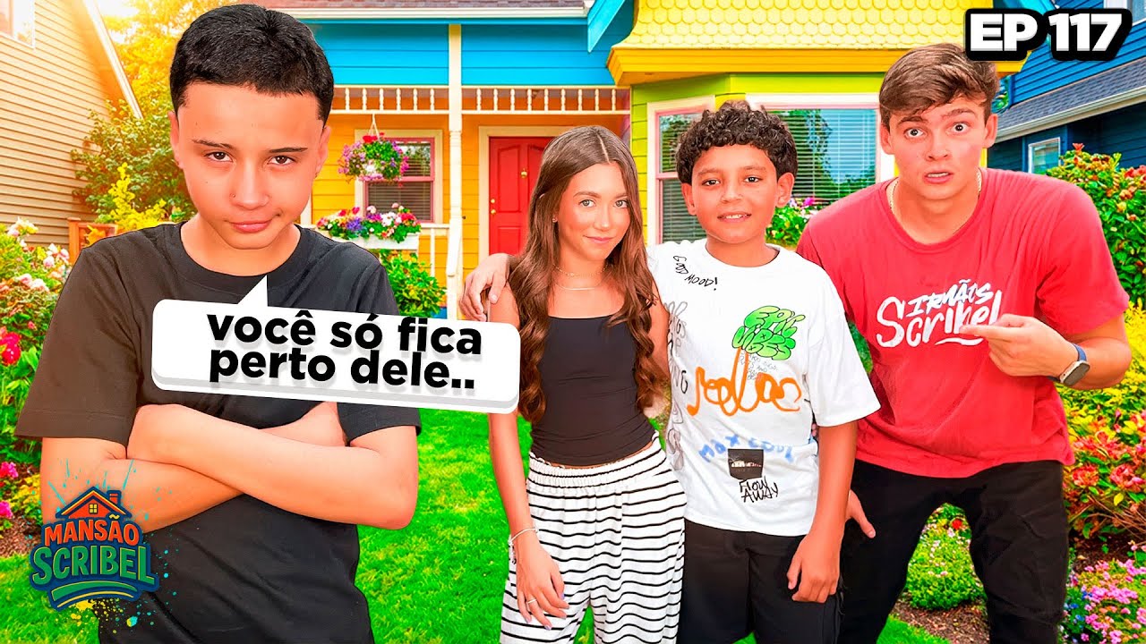 OS GÊMEOS ANTÔNIO E JP ESTÃO TRISTES COM A SOPHIA QUE TEM UM NOVO MELHOR AMIGO 😱 •Irmãos Scribel• 