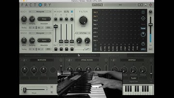Factory Tutorial Part 1   Oscillators