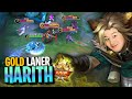 Tier1 gold laner harith i tried mpl pro players most pick  mobile legends