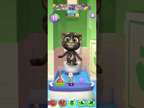 My Tom #mytalkingtom2 #mytalkingtom #meotomdangyeu #funny #trending #xuhuong #games#cat