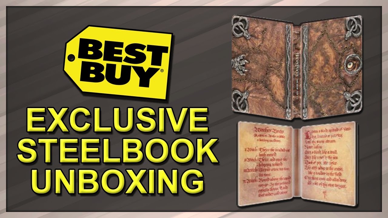 Hocus Pocus Best Buy Exclusive 25th Anniversary Blu-ray SteelBook Unboxing