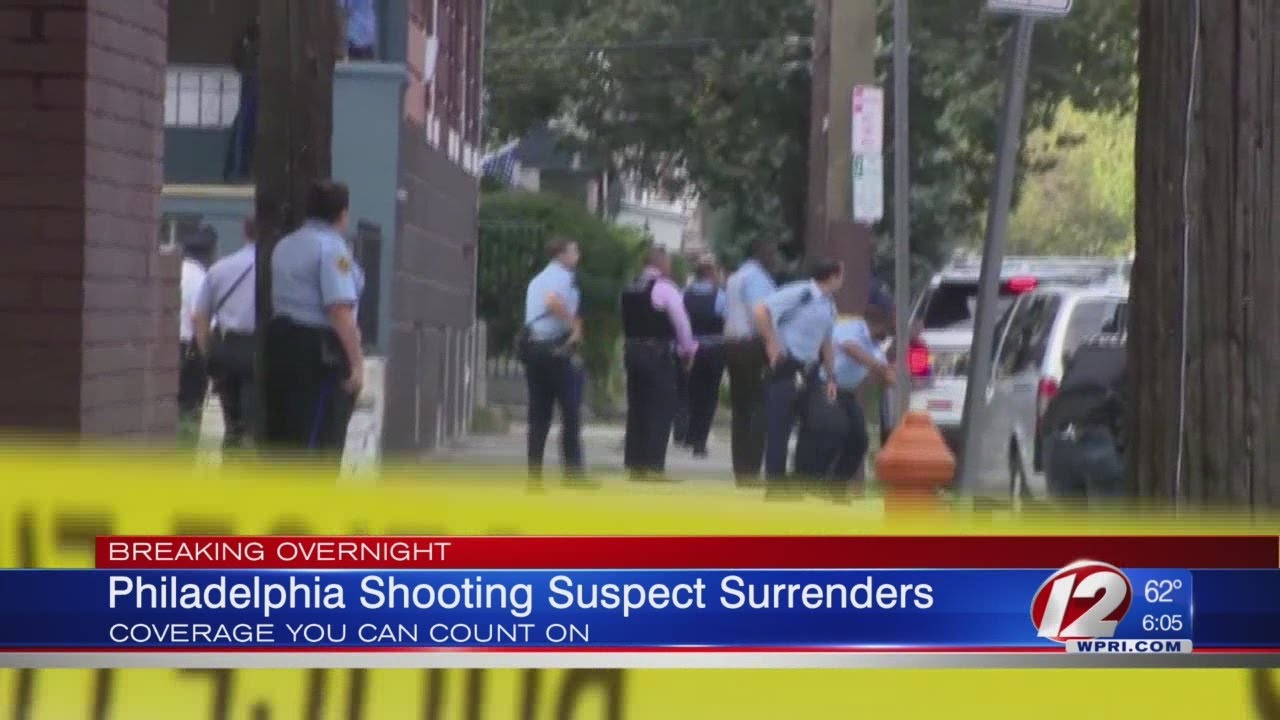 Gunman accused of wounding 6 Philadelphia police officers in custody ...