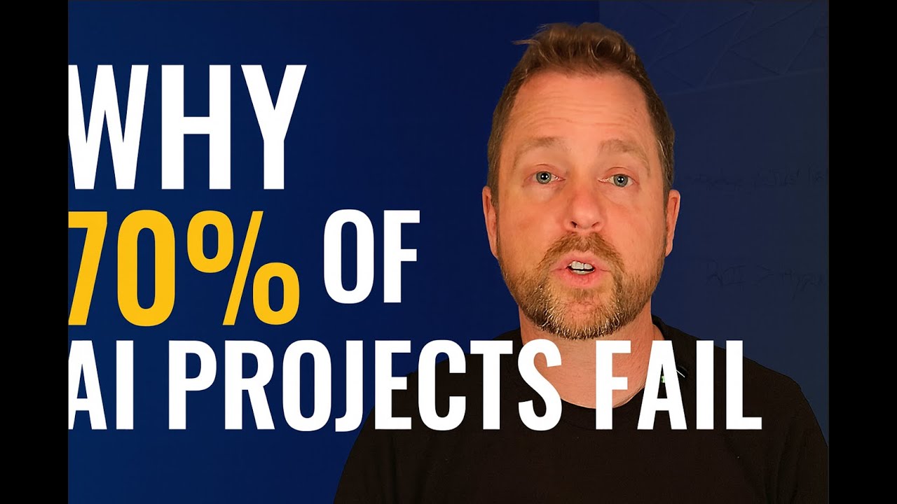 Why 70% of AI Projects Fail (and How to Fix It) - YouTube