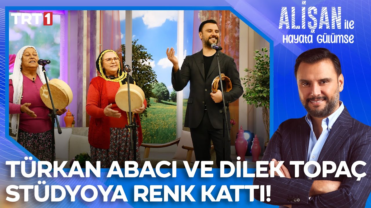 Delbek icracısı teyzelerden sevilen şarkılara keyifli yorumlar! | @AlisanileHayataGulumseTRT