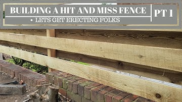 Build a Garden Fence part 1