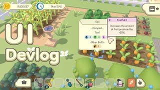 Overhauling the UI in my Farming Game (still)