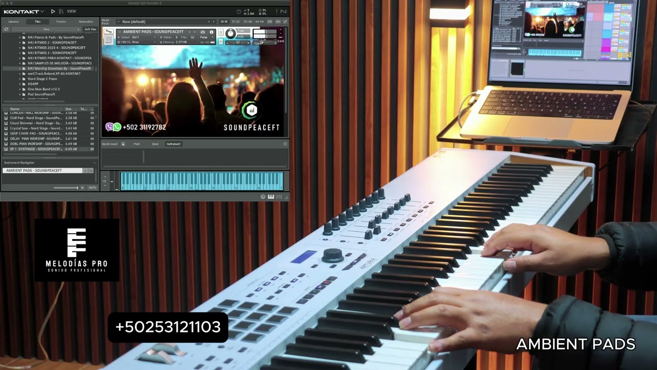 WORSHIP ESSENTIALS para Kontakt  y para otras plataformas, Caustic, Music Studio, Bismark ✅