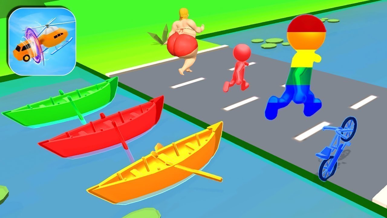 Shape Transform 🚗🏃‍♂️🚲🚦All Levels Gameplay Walkthrough Android,ios New Update Ep 1126