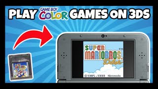 How to play Gameboy Color games on 3ds screenshot 2