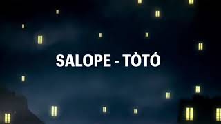 SALOPE - TÒTÓ | BIGFLO & OLI COVER |