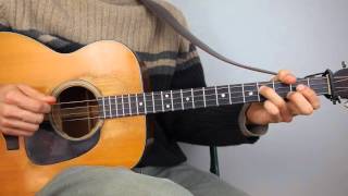tenor guitar lessons (gdad) part 6: boil them cabbage down melody