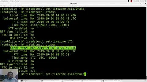 How to Set Time, Timezone and Synchronize System Clock Using timedatectl Command| wiz maverick