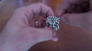Stable cube using 144 (zen magnets)