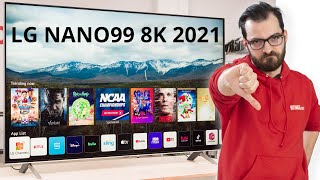 Rtings Com Vídeos LG NANO99 8K 2021 TV Review - Not the best high-end 8K model