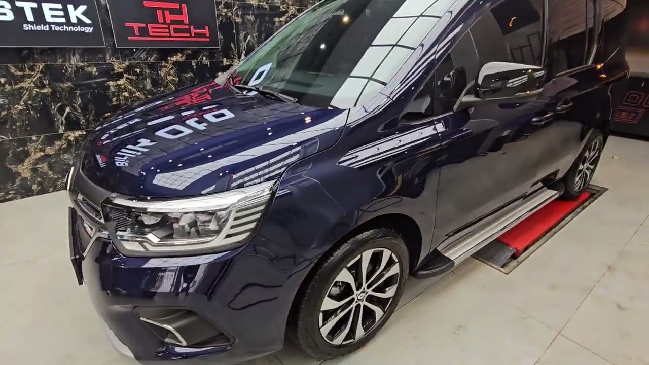 Renault Elektrikli Yeni Kango // Tech Crystal Seramik, Yan Basamak, Arka Koruma, LLumar Cam Filmi