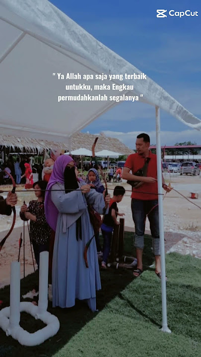 memanah dan menunggang kuda adalah antara sukan sunnah @Aisyahsyasyahamid