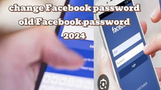 facebook password change | facebook password change kaise kare | how to change facebook password