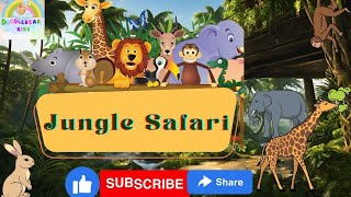 Learning Jungle Animals With Jungle Sounds