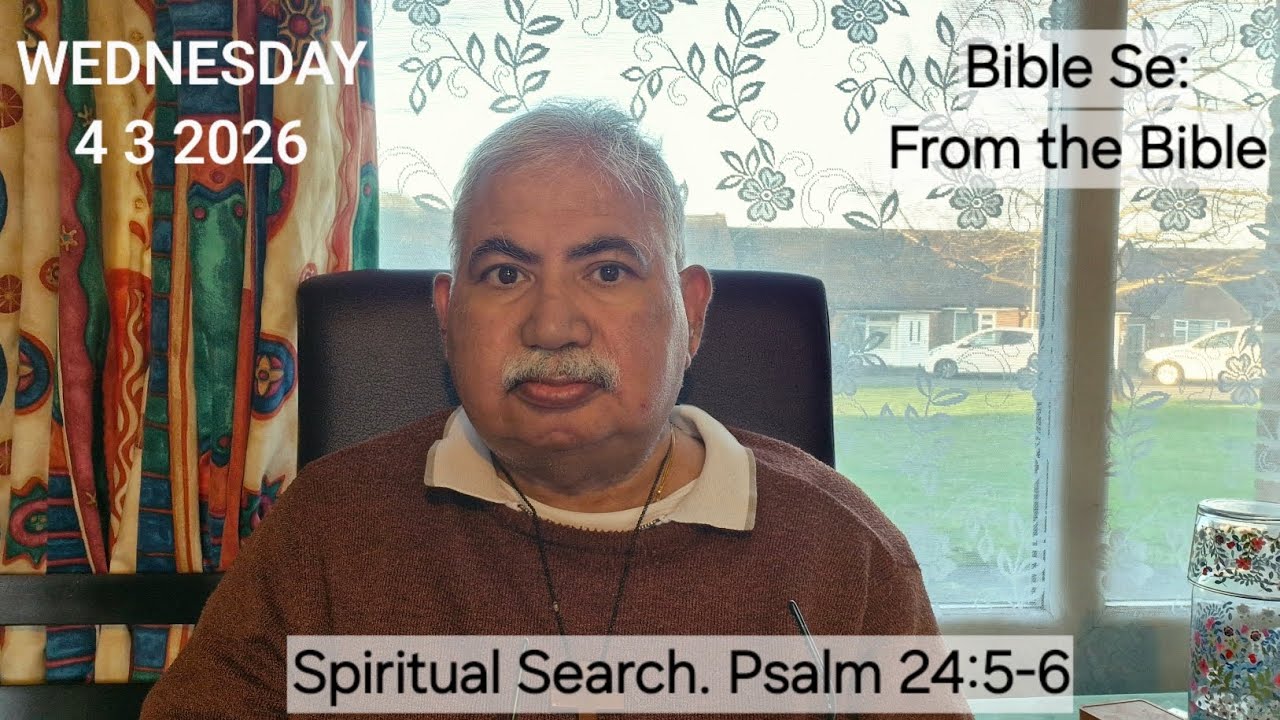 Spiritual Search. Psalm 24:5-6