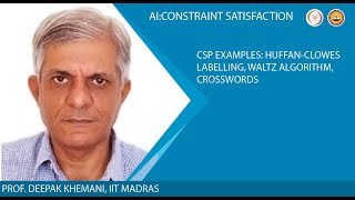 CSP Examples: Huffman-Clowes Labelling, Waltz Algorithm, Crosswords