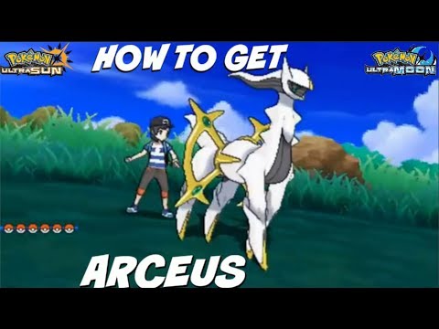 COMO TRAVAR ARCEUS POKEMON ULTRA SOL E LUA (pardoy)