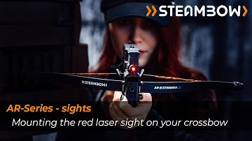 Installing Steambow’s red laser into an AR-6 Stinger II pistol crossbow magazine