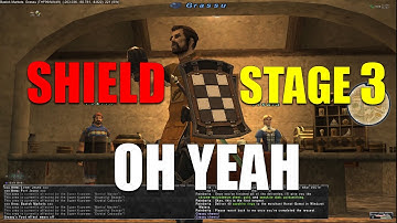 FFXI Upgrading Goldsmithing Shield from Stage 2 to Stage 3