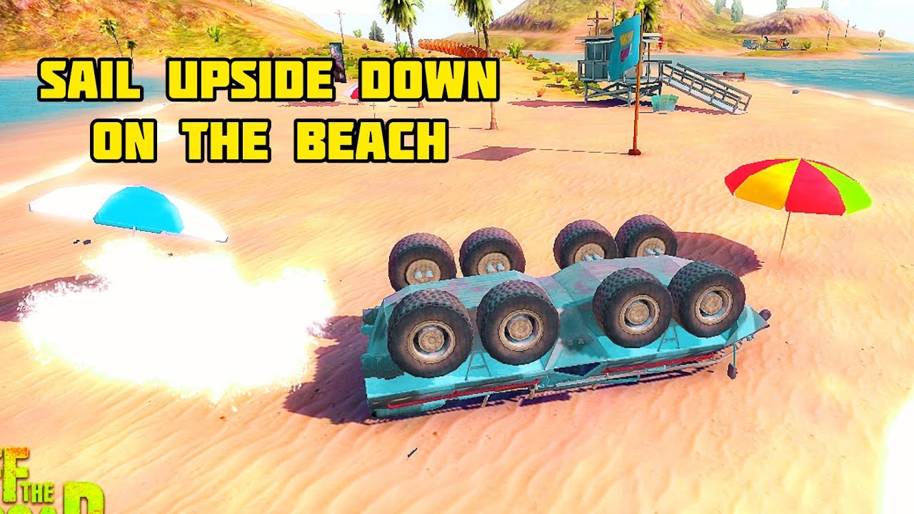 BUG! TANK SAIL UPSIDE DOWN ON THE BEACH | OFF THE ROAD OPEN WORLD ...