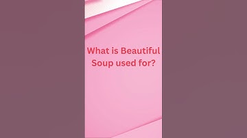 Beautiful Soup: Web Scraping