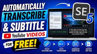 How to Automatically Transcribe and Subtitle YouTube Videos for Free Using Subtitle Edit 5