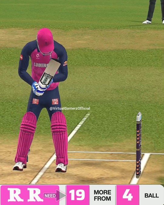 Thrilling Chase Ahead? RR in Action!" / Real Cricket 24 - YouTube