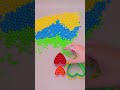 🌿 Peaceful Beads Flow | Slow Living Visual Therapy | Colorful Heart 💗  #asmrshorts #relaxing #zen