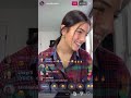 Charlie on insta live revealing her favorite people 5/18/20