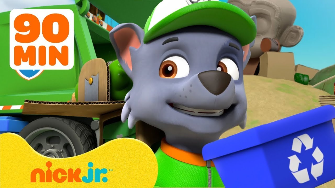 Psi Patrol w misjach i przygodach z recyklingiem! Z Rockym | Nick Jr. Polska