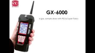 Riken Keiki Instruments (RKI) GX 6000 Gas Detector and SDM 6000 Webinar