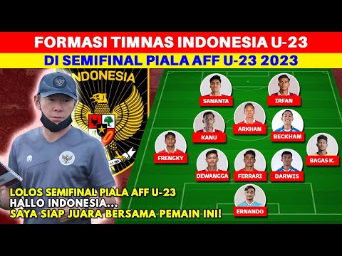 LOLOS SEMIFINAL! Inilah Prediksi Line Up Timnas Indonesia U-23 di Semifinal Piala AFF U23 2023