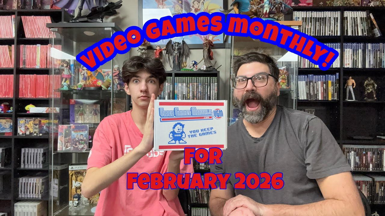 Video games monthly! For the Feb of Ruary 2026!