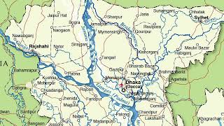 Map of Bangladesh map