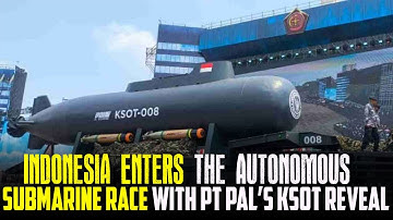 PT PAL Unveils KSOT Autonomous Submarine Prototype for the First Time