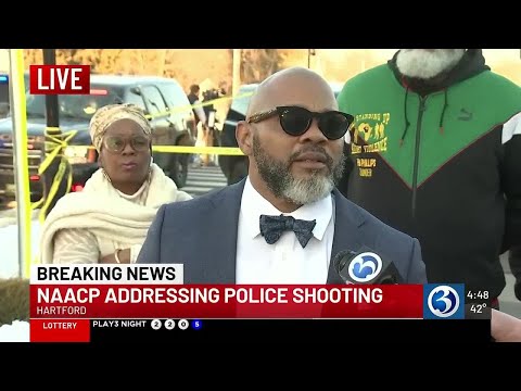 NAACP addresses Hartford police shooting