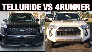 Match Highlights 2020 Kia Telluride vs Toyota 4Runner TRD
