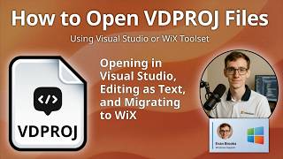 How to Open VDPROJ Files (Visual Studio Setup And Deployment Project)