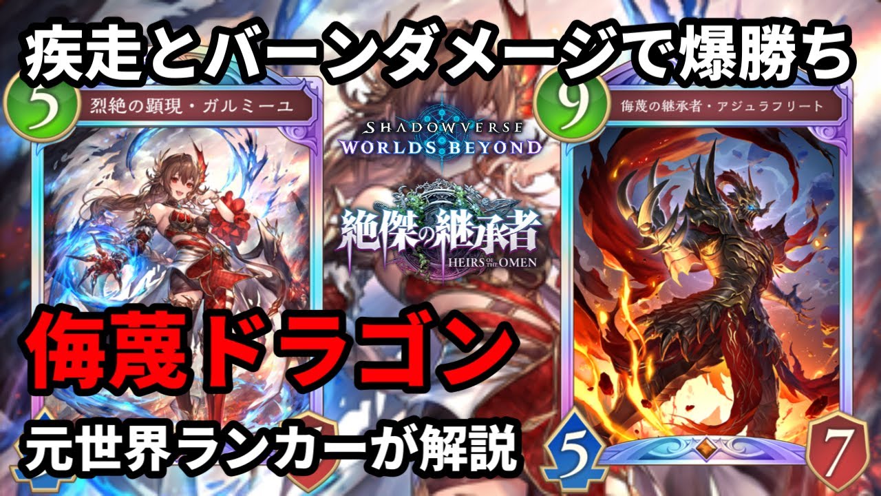疾走とバーンダメージで爆勝ち！侮蔑ドラゴン。元世界ランカーが解説